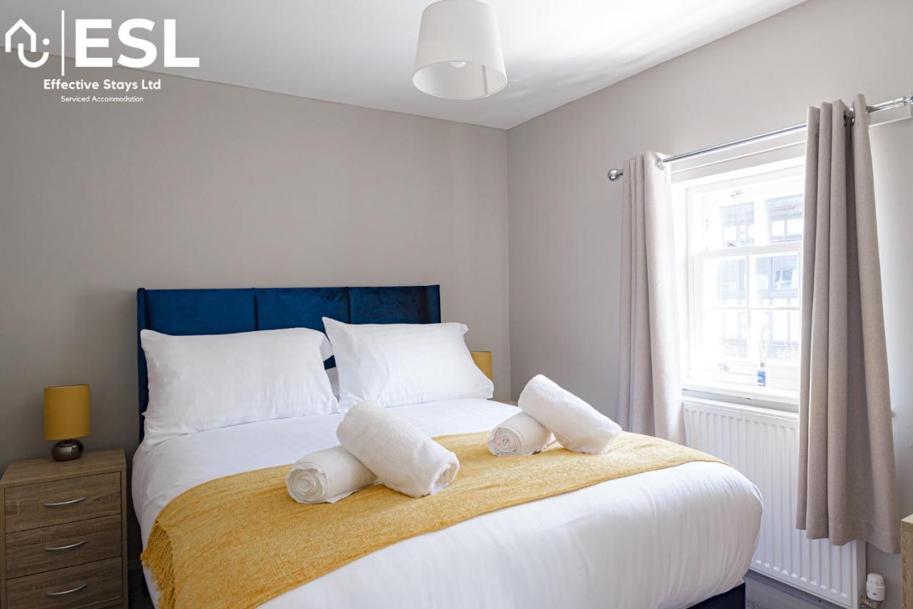Comfy Modern 2 Bedroom Duplex Apartment With Sun Terrace Shrewsbury Bagian luar foto